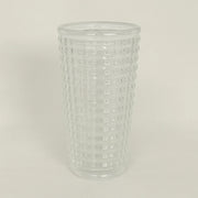 Bubble Pattern Glass Vase Decorative Flower Vase for Home Wedding Table Centerpieces