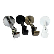 Extendable Long Curtain Pole Bracket 19mm / 28mm Adjustable Metal Curtain Pole Support Holder for Home & Office