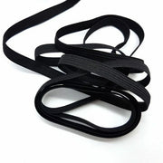 Flat Elastic Cord 0.5cm, 1cm & 2cm Width 30m Black & White Sewing Elastic for Crafts & Face Masks