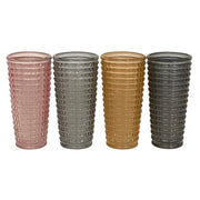 Bubble Pattern Glass Vase Decorative Flower Vase for Home Wedding Table Centerpieces