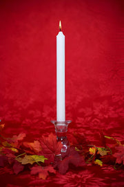 Unscented Household Wax Candles 17.5cm Long Burning Dinner Candles 7 Hours Burn Time