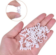 9 mm Curtain Track Glider Hooks Runners Rail Slider Wheels Effortless Glide UK