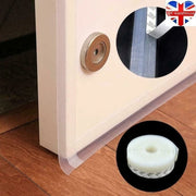Door Draught Excluder Weather Seal Strip – 100 cm x 28 mm Adhesive Tape for Doors & Windows