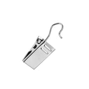 10mm Metal Clothes Peg Hanging Clips Heavy Duty Curtain & Drapery Hooks Clamp 15pcs Multi-Purpose Clips