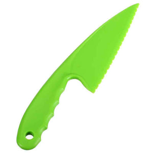 Plastic Cake Salad Lettuce Bread Slicer Cutter Knife
