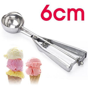 Stainless Steel 6cm Scoop for Ice Cream Potato Mash Kitchen Tool UK Seller