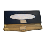 Front Open PU leather Car Sun Visor Tissue box clip-on Accesory Holder Organiser