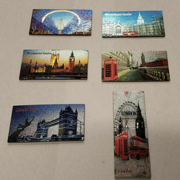 3D METALIC FRIDGE MAGNETS SET LONDON ICONS SOUVENIR FREE UK POSTAGE