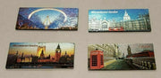 3D METALIC FRIDGE MAGNETS SET LONDON ICONS SOUVENIR FREE UK POSTAGE