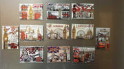 3D METALIC FRIDGE MAGNETS SET LONDON ICONS SOUVENIR FREE UK POSTAGE