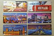 3D METALIC FRIDGE MAGNETS SET LONDON ICONS SOUVENIR FREE UK POSTAGE