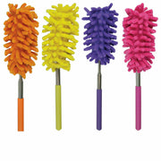 Extendable TELESCOPIC DUSTER Microfibre Cleaning WASHABLE Brush 27cm to 75cm