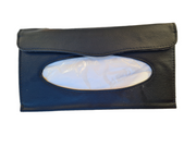 Car Sun Visor Leather Tissue Holder Vehicle Hanging PU Auto Interior Fashion UK.