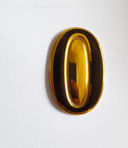 Self Adhesive Door Numbers Chrome Finish 2