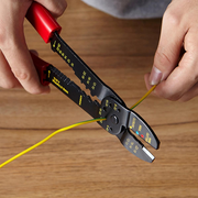Automatic Cable Wire Stripper Crimper Crimping Tool Adjustable Plier Cutter UK