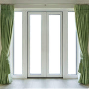 45mm Heavy Duty Metal Curtain Rings With Eyes Voile Pole Bracket Silver Black UK