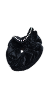 solid stone decor velvet elastic bobble hair Scrunchies bands medium or large lots of colours good quality by homeelabador