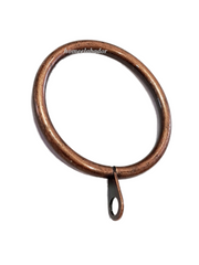 30MM Metal Curtain Rings Hanging Hooks for Curtains Rods Pole Voile Heavy duty