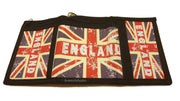 Union Jack London Tri-Fold Wallet with Chain Clip Mens Boys Gift Souvenir Purse