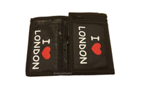 Union Jack London Tri-Fold Wallet with Chain Clip Mens Boys Gift Souvenir Purse