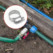 10pc Jubilee Clips Hose Clamps Metal Assorted Size Adjustable Set Garden Home UK