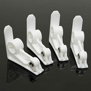 Adjustable Plastic Tablecloth Clips Spring Loaded Great Outdoors  Party Dinner UK