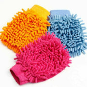 Microfiber Wash Mitt Ultra Soft Car Cleaning Dusting Washing Glove Noodle Sponge