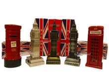 Die-Cast Metal London Souvenir Post Box,Phone Booth,Big Ben Pencil Sharpener UK