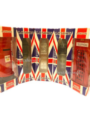 Die-Cast Metal London Souvenir Post Box,Phone Booth,Big Ben Pencil Sharpener UK